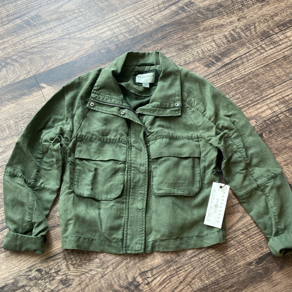 Marrakech Green Jacket Size M NWT